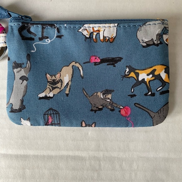 Vera Bradley Zip ID Case Cat’s Meow New - Picture 4 of 12